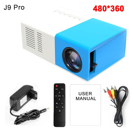 Mini Projector LED Home Media Player Audio Portable 1080P HDMI USB Video Beamer - Promo Pro Store