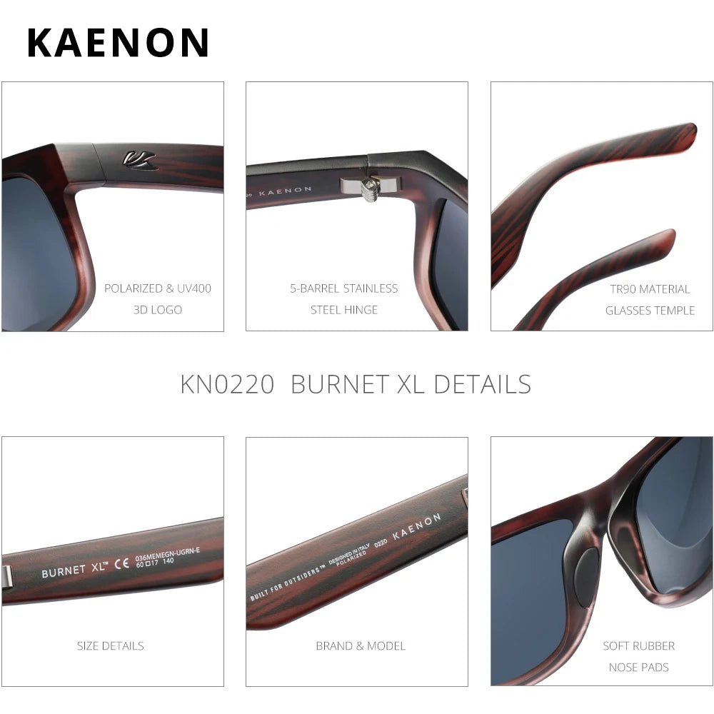 KAENON Polarized Sunglasses Anti-Glare Sun Glasses - Promo Pro Store