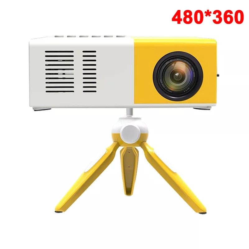 Mini Projector LED Home Media Player Audio Portable 1080P HDMI USB Video Beamer - Promo Pro Store