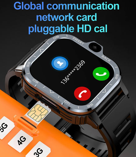 Valdus PGD Android Smart Watch Men GPS 16G/64G ROM Storage HD Dual Camera NFC 2G 4G SIM Card WIFI Wireless Fast Internet Access - Promo Pro Store