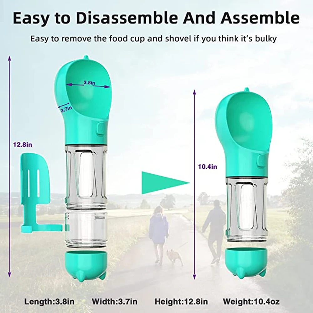 Portable 3 in 1 Dog Water Bottle - Promo Pro Store