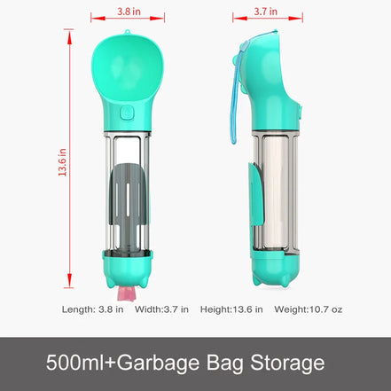 Portable 3 in 1 Dog Water Bottle - Promo Pro Store