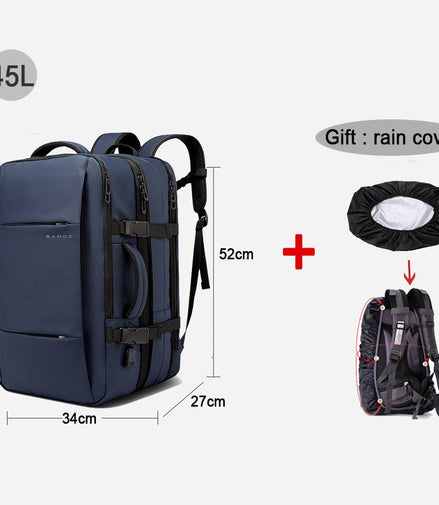 High Quality Brand 17.3 Laptop Backpack Large Waterproof Backpacks USB Charging Men Business Travel Bag Big Backpack Man - Promo Pro Store