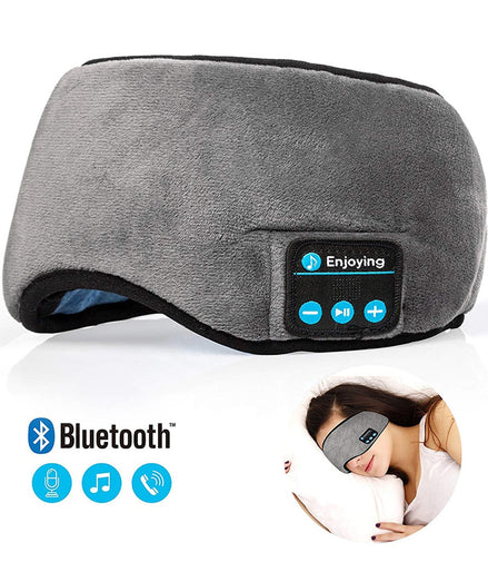 Bluetooth Sleeping Headphones Eye Mask Sleep Headphones Bluetooth Headband Soft Elastic Comfortable Wireless Music Earphones - Promo Pro Store