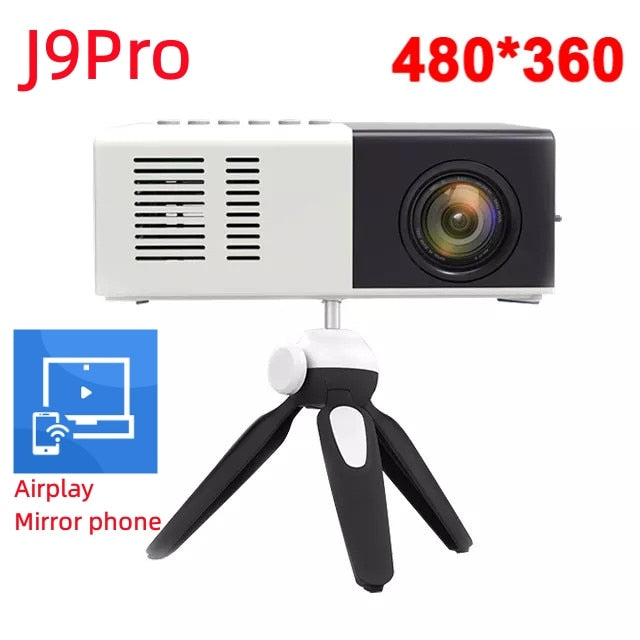 Mini Projector LED Home Media Player Audio Portable 1080P HDMI USB Video Beamer - Promo Pro Store
