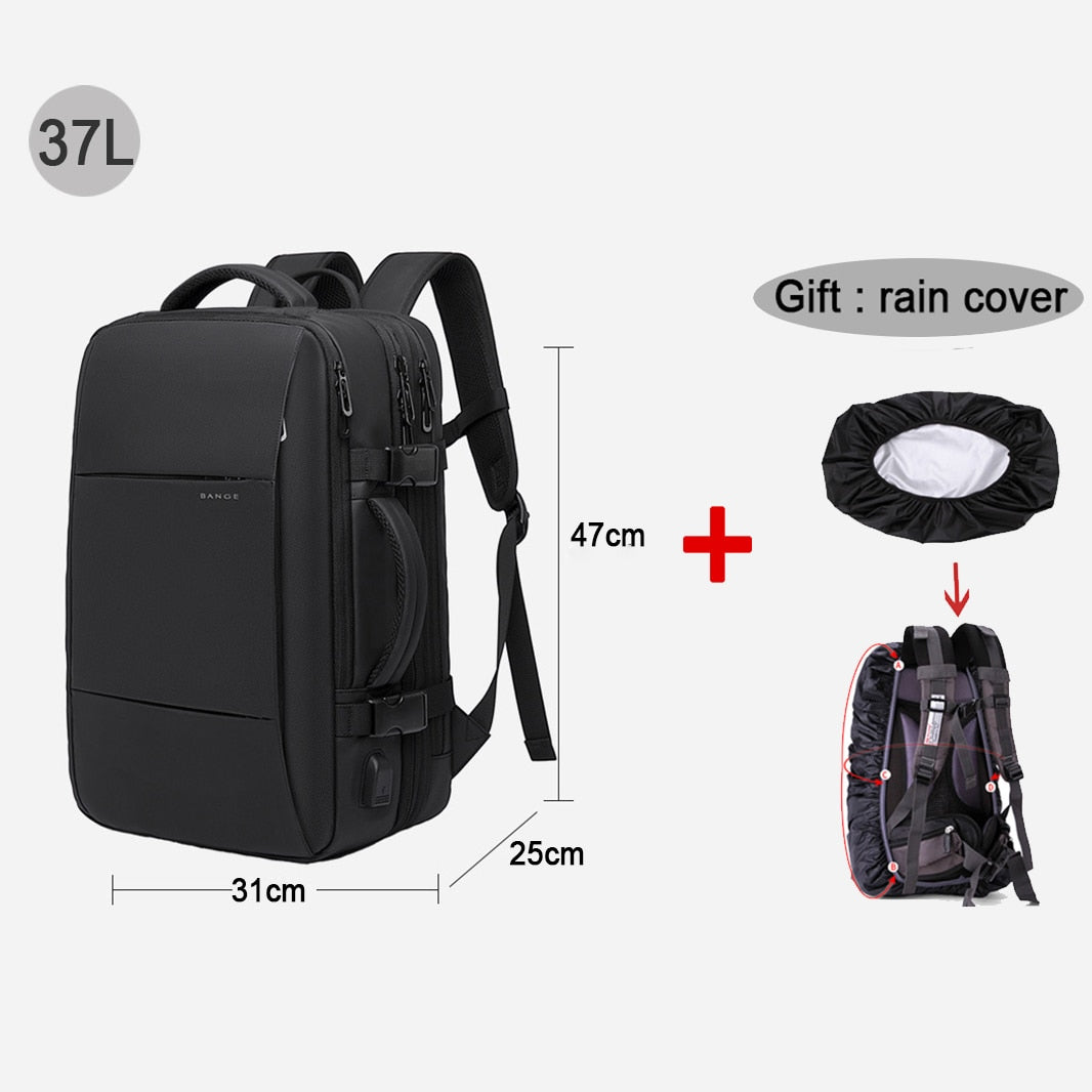 High Quality Brand 17.3 Laptop Backpack Large Waterproof Backpacks USB Charging Men Business Travel Bag Big Backpack Man - Promo Pro Store