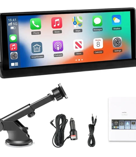 Carplay Screen for Car 10.26" HD Portable Car Stereo Touch Screen Wireless Android Auto Support Backup Camera GPS Navigation BT - Promo Pro Store