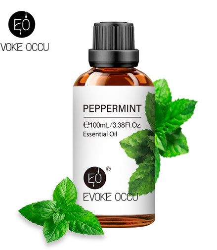 100ML Essential Oils for Diffuser Humidifier Aroma Oil Vanilla Eucalyptus Jasmine Rose Lavender Rosemary Peppermint Tea Tree - Promo Pro Store