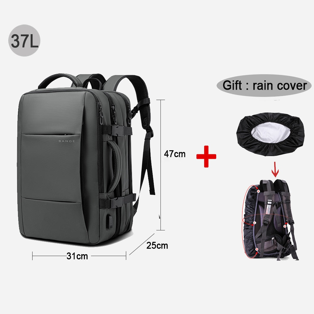 High Quality Brand 17.3 Laptop Backpack Large Waterproof Backpacks USB Charging Men Business Travel Bag Big Backpack Man - Promo Pro Store