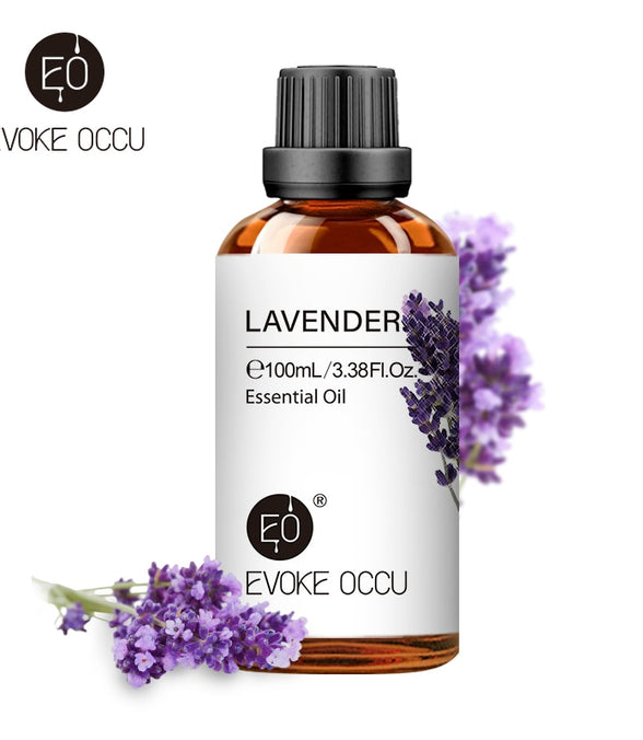 100ML Essential Oils for Diffuser Humidifier Aroma Oil Vanilla Eucalyptus Jasmine Rose Lavender Rosemary Peppermint Tea Tree - Promo Pro Store