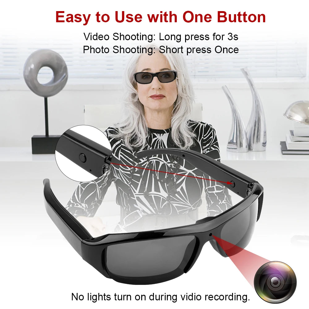 Sunglasses with camera 8k - Promo Pro Store