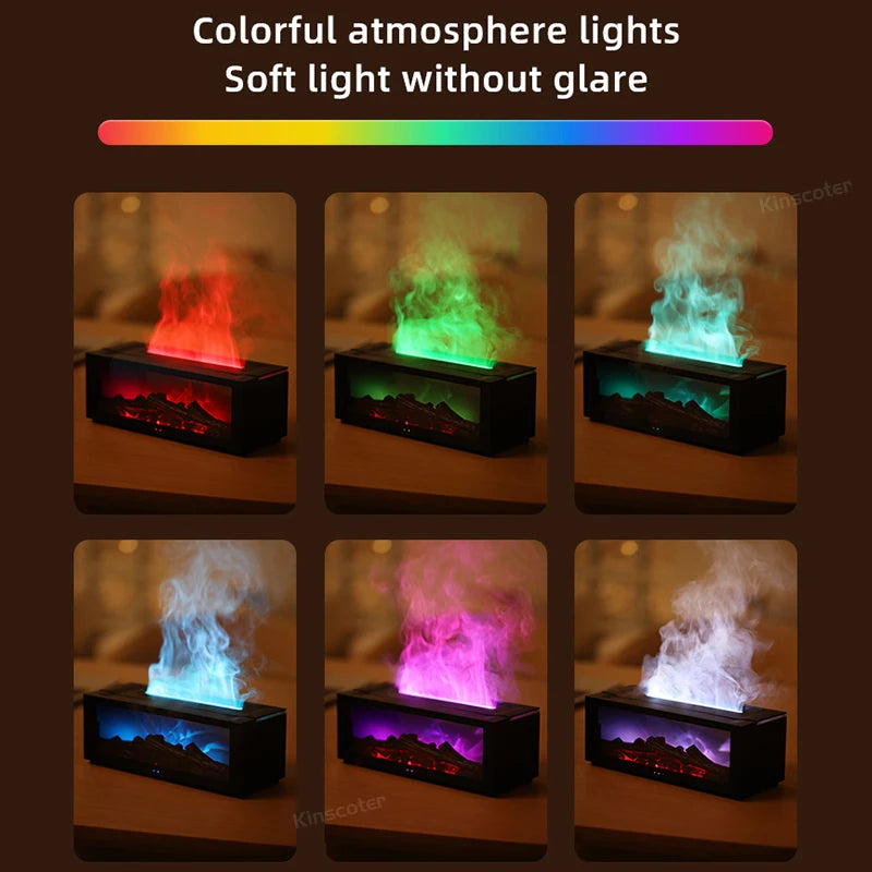 Fireplace Humidifier Flame diffuser - Promo Pro Store