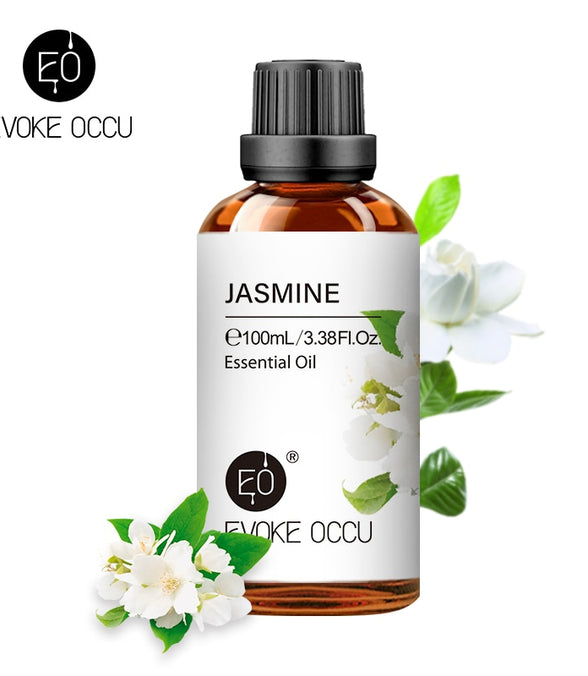 100ML Essential Oils for Diffuser Humidifier Aroma Oil Vanilla Eucalyptus Jasmine Rose Lavender Rosemary Peppermint Tea Tree - Promo Pro Store