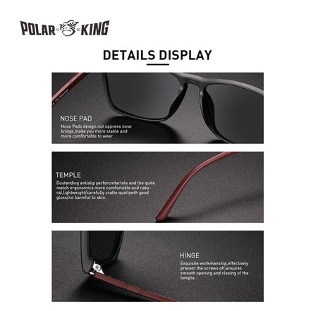 Polarking New Luxury Polarized Sunglasses Men's Driving Shades Male Sun Glasses Vintage Travel Fishing Classic Sun Glasses 400 - Promo Pro Store