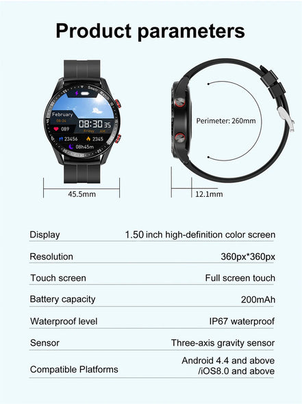 Amorld sports Smart watch - Promo Pro Store