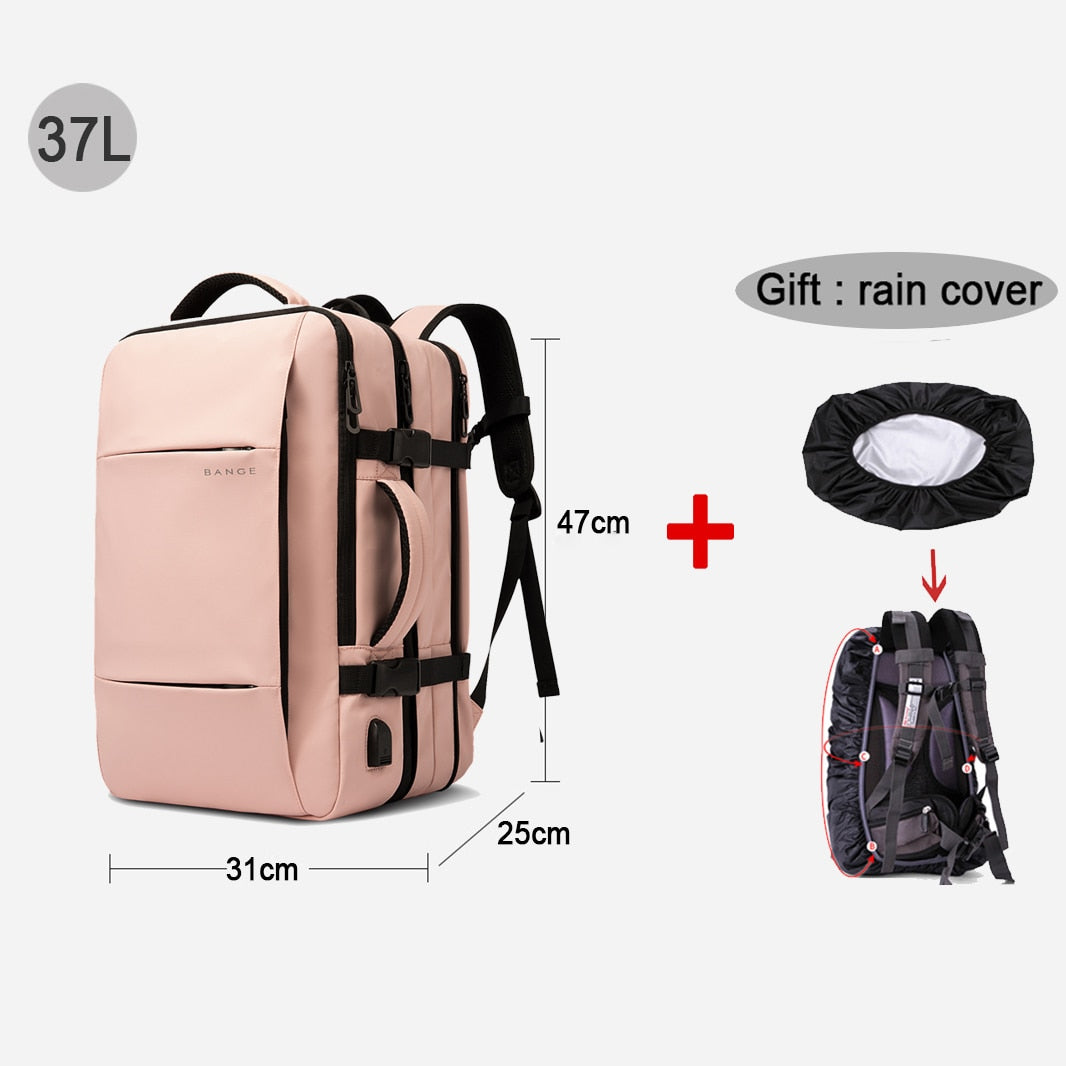 High Quality Brand 17.3 Laptop Backpack Large Waterproof Backpacks USB Charging Men Business Travel Bag Big Backpack Man - Promo Pro Store