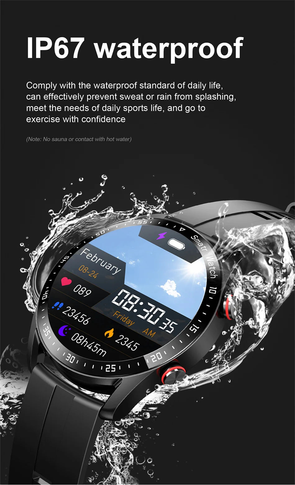 Amorld sports Smart watch - Promo Pro Store