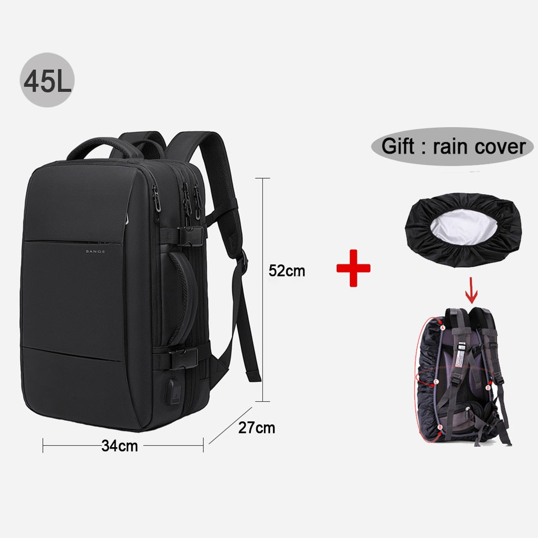 High Quality Brand 17.3 Laptop Backpack Large Waterproof Backpacks USB Charging Men Business Travel Bag Big Backpack Man - Promo Pro Store