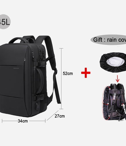 High Quality Brand 17.3 Laptop Backpack Large Waterproof Backpacks USB Charging Men Business Travel Bag Big Backpack Man - Promo Pro Store