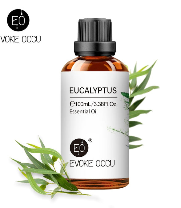 100ML Essential Oils for Diffuser Humidifier Aroma Oil Vanilla Eucalyptus Jasmine Rose Lavender Rosemary Peppermint Tea Tree - Promo Pro Store