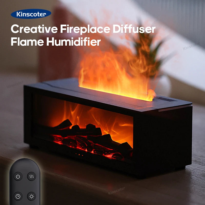 Fireplace Humidifier Flame diffuser - Promo Pro Store