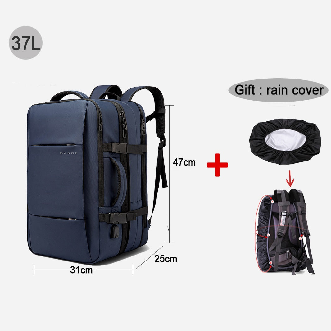 High Quality Brand 17.3 Laptop Backpack Large Waterproof Backpacks USB Charging Men Business Travel Bag Big Backpack Man - Promo Pro Store