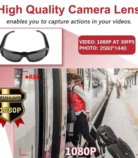 Sunglasses with camera 8k - Promo Pro Store